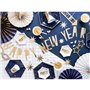 OEM Banner Happy New Year, 10 X 90 Cm Χρυσό 