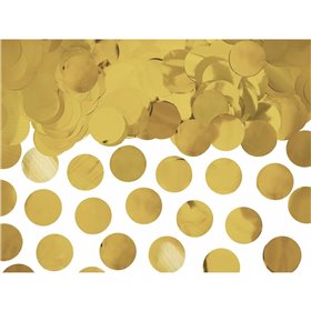 OEM Confetti Κύκλοι Χρυσό, 15G  OEM Confetti Κύκλοι Χρυσό, 15G