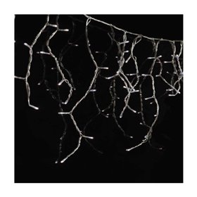Epam 150 Χριστουγεννιάτικα Λαμπάκια LED Ψυχρό Λευκό 3μ x 70εκ τύπου Βροχή με Διαφανές Καλώδιο και Προγράμματα  Epam 150 Χριστουγεννιάτικα Λαμπάκια LED Ψυχρό Λευκό 3μ x 70εκ τύπου Βροχή με Διαφανές Καλώδιο και Προγράμματα