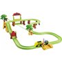 Auldey Toys Chuggington Eu Safari Park Track Set Motorised Series Exclusive Mtambo Touch And Go Train Included 