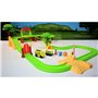 Auldey Toys Chuggington Eu Safari Park Track Set Motorised Series Exclusive Mtambo Touch And Go Train Included 