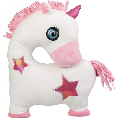 Just toys Dimian Cuddly Annimal Cuschionz Me 3 Ιστορίες Στα Ελληνικά 45 Cm 