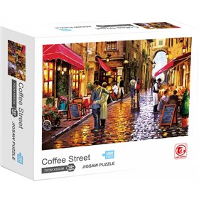Παζλ Coffee Street 1000τεμ   Παζλ Coffee Street 1000τεμ