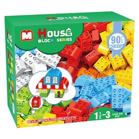 Building blocks House (90τουβλάκια)   Building blocks House (90τουβλάκια)