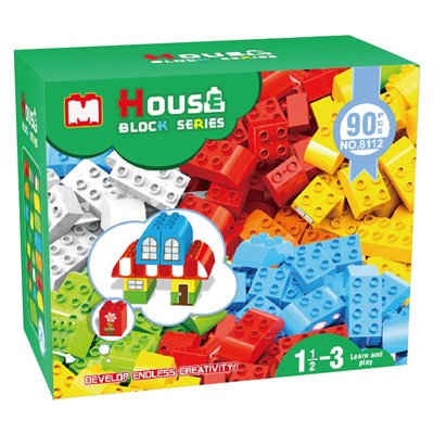  Building blocks House (90τουβλάκια) 