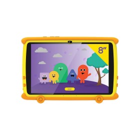 kiddoboo Παιδικό Kid Tablet 8" Yellow Με Ελληνικό Μενού  kiddoboo Παιδικό Kid Tablet 8" Yellow Με Ελληνικό Μενού