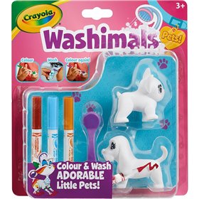 Crayola Washimal Pets, Blister Pack - Σκυλιά 