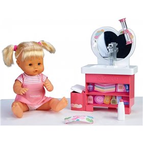 GIOCHI PREZIOSI Nenuco Καθαρά Χεράκια Σετ Παιχνιδιού Και Κούκλα Μωρό Με Αξεσουάρ  