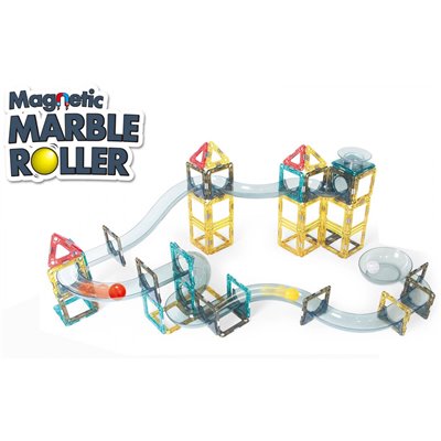  Μαγνήτες Magnetic Marble Roller 74 Κομμάτια 