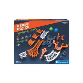 Clementoni Μαθαίνω Και Δημιουργώ Action-Reaction Εκπαιδευτικό Παιχνίδι Σετ Ράγες Με Διασταυρώσεις Exp. 