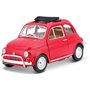 Bburago 1/24 Fiat 500L (1968) Red 