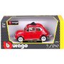 Bburago 1/24 Fiat 500L (1968) Red 