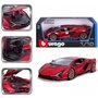 Bburago Lamborghini Sian FKP 37 Model Car In Scale 1/18, Doors, 26 Cm, Red 