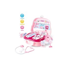  Ιατρικό Βαλιτσάκι Ροζ Little Clinic 