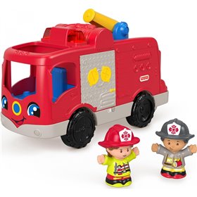 Fisher-Price Little People Πυροσβεστικό Όχημα - Μιλάει Ελληνικά 