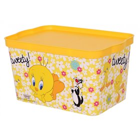 Epam Πλαστικό κουτί αποθήκευσης Tweety 30x45x24  Epam Πλαστικό κουτί αποθήκευσης Tweety 30x45x24