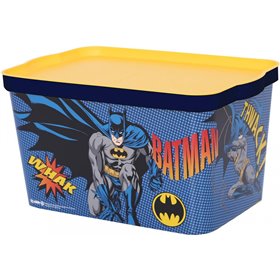 Epam Πλαστικό κουτί αποθήκευσης Batman 30x45x24  Epam Πλαστικό κουτί αποθήκευσης Batman 30x45x24