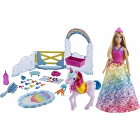 Mattel Dreamtopia Unicorn Πριγκίπισσα Και Μονόκερος 