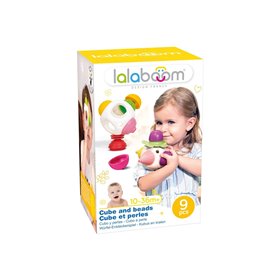 Lalaboom Βρεφικός Εκπαιδευτικός Μίνι Κύβος Με Χάντρες Και Αξεσουάρ 9 Τμχ Για 10-36 Μηνών  Lalaboom Βρεφικός Εκπαιδευτικός Μίνι Κύβος Με Χάντρες Και Αξεσουάρ 9 Τμχ Για 10-36 Μηνών