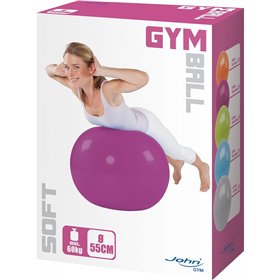 John Μπάλα Γυμναστικής Soft 55Cm  John Μπάλα Γυμναστικής Soft 55Cm