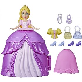 Hasbro Disney Princess Secret Styles Fashion Surprise Rapunzel, Μίνι Κούκλα Playset Με Ρούχα Και Αξεσουάρ 