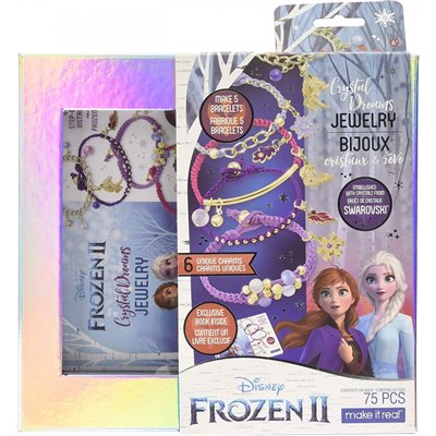 Make It Real Disney Frozen Ii-Swarovski Crystal Dreams Jewelry Bracelet Set 