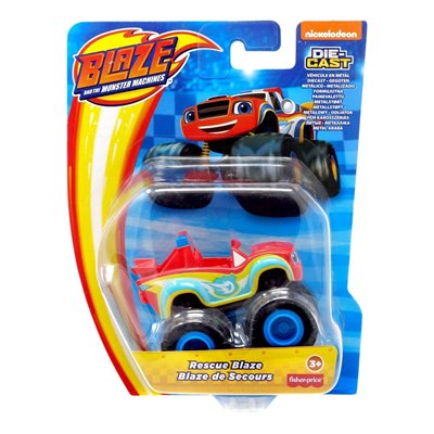 Fisher-Price Blaze Nickelodeon And The Monster Machines Vehicle - Rescue Blaze Οχηματα Die Cast 