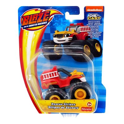 Fisher-Price Blaze Nickelodeon And The Monster Machines Vehicle - Rescue Stripes Οχηματα Die Cast 