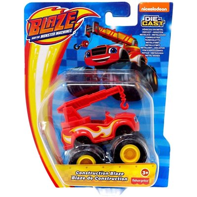 Fisher-Price Blaze Nickelodeon And The Monster Machines Vehicle - Construction Blaze Οχηματα Die Cast 