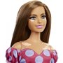 Mattel Barbie Fashionistas 171 Με Ροζ Πουά Φόρεμα 