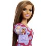 Mattel Barbie Fashionistas 171 Με Ροζ Πουά Φόρεμα 