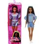 Mattel Barbie Fashionistas 172 Μελαχρινή Κούκλα Με Σετ Καρδούλες 