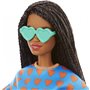 Mattel Barbie Fashionistas 172 Μελαχρινή Κούκλα Με Σετ Καρδούλες 