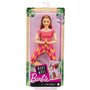 Mattel Barbie Νέες Αμέτρητες Κινήσεις Pink Dye Pants Red Hair Curvy Doll 