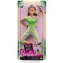 Mattel Barbie Νέες Αμέτρητες Κινήσεις Green Dye Pants Doll 