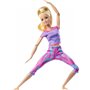 Mattel Barbie Νέες Αμέτρητες Κινήσεις Purple Dye Pants Blonde Doll 