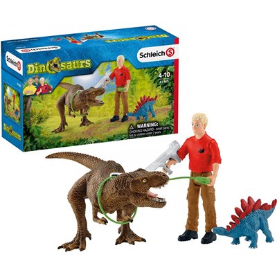 Schleich Επίθεση Τυρανόσαυρου Ρεξ 