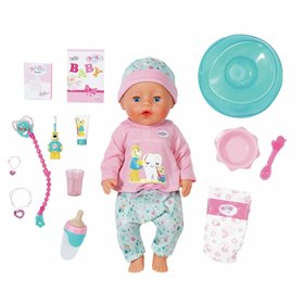 Zapf Creation Baby Born Bath Soft Touch Κούκλα Απαλό Δέρμα Μπάνιο 43Εκ 