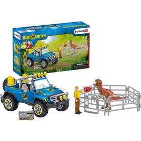 Schleich 4X4 Όχημα Και Κάγκελα Περίφραξης Δεινοσαύρων Dino Outpost  Schleich 4X4 Όχημα Και Κάγκελα Περίφραξης Δεινοσαύρων Dino Outpost