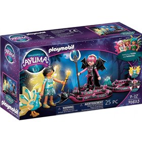 Playmobil Adventures Of Ayuma Crystal Fairy And Bat Fairy Και Μαγικά Ζωάκια 