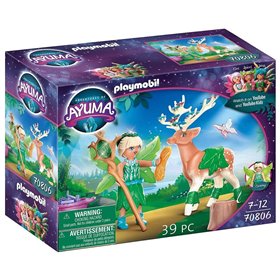 Playmobil Adventures Of Ayuma Forest Fairy Με Μαγικό Ζωάκι 
