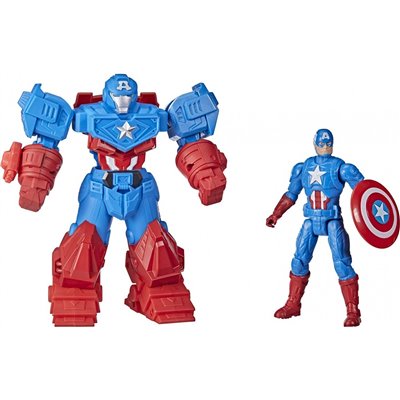 Hasbro Avengers Mech Strike 8-Inch Ultimate Mech Suit Captain America 