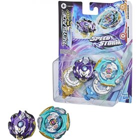 Hasbro Beyblade Burst Surge Speedstorm Glide Dullahan D6 And Minoboros M6 Dual Pack 