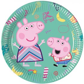 PROCOS Πιάτα Μεσαία Peppa Pig FSC Next Generation Hasbro 20Cm - 8Τμχ  PROCOS Πιάτα Μεσαία Peppa Pig FSC Next Generation Hasbro 20Cm - 8Τμχ