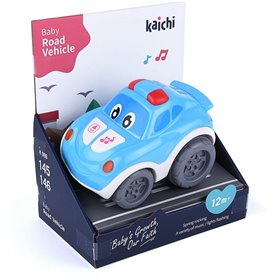  Kaichi Baby Road Vehicle Police Περιπολικό Με Φώτα Και Ήχους 