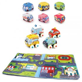  Χαλάκι Πόλης Με Μαλακά Οχήματα (158X80cm) 