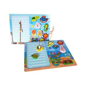  Ψαρέματα Με Ξύλινα Ψαράκια 