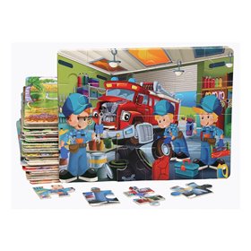  Ξύλινο Παζλ 24Τεμ 