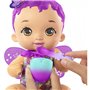 Mattel My Garden Baby Μωράκι Ώρα Για Φαγητό Μωβ Μαλλιά 