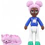 Mattel Polly Pocket Mini - Setters Flip And Reveal Cat 